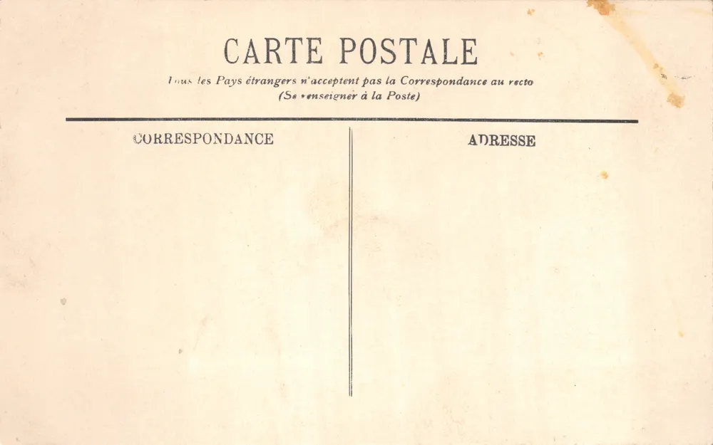 Marseille — Kai des Hafens und Rue de la République — LL - Rückseite