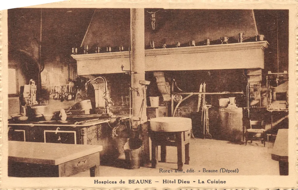 Hospize von BEAUNE — Hôtel Dieu — Die Küche — Verleger Rorcé âné, Beaune (Deposited) - Vorderseite