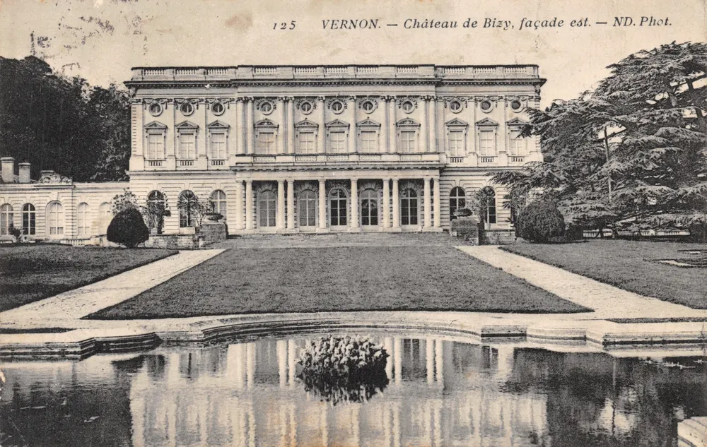 Vernon — Schloss Bizy, Ostfassade — ND. Phot - Vorderseite