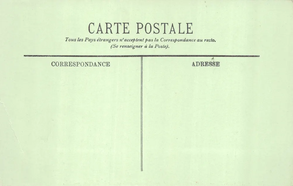 Gavarnie — Cascade et Vue sur le Taillon — LL. n°30 - Verso