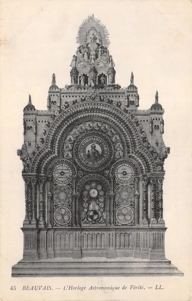Beauvais — Die astronomische Uhr der Wahrheit — LL. n°45 - Vorderseite