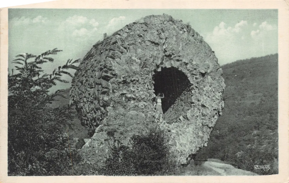 Ruinen des Schlosses Engelbourg — Thann (Haut-Rhin) — Verleger Patras - Vorderseite