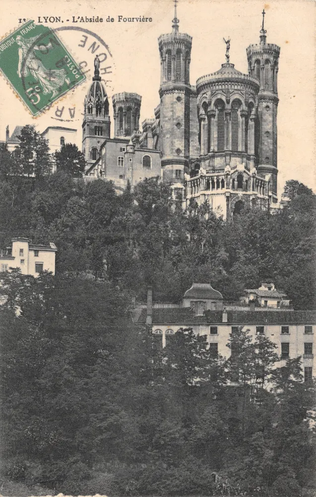 LYON - Die Apsis von Fourvière — Verlag plo Paillier, Lyon, Nr. 11 - Vorderseite