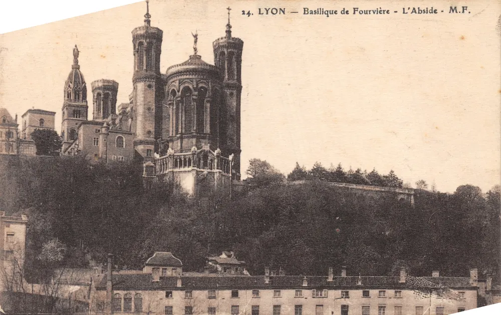 LYON — Basilica di Fourvière — L’Abside — M.F - Recto