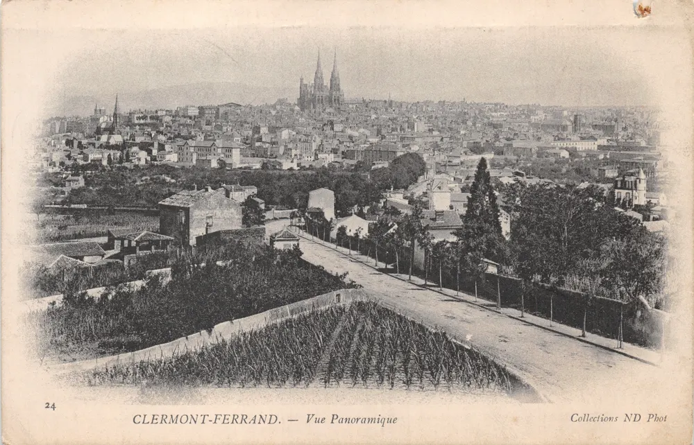Clermont-Ferrand — Panoramablick — Collections ND Phot, n°24 - Vorderseite