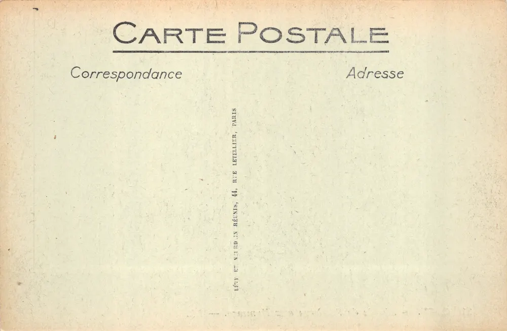 Caen — Abside de l'Abbaye aux Hommes — LL. n°21 - Verso