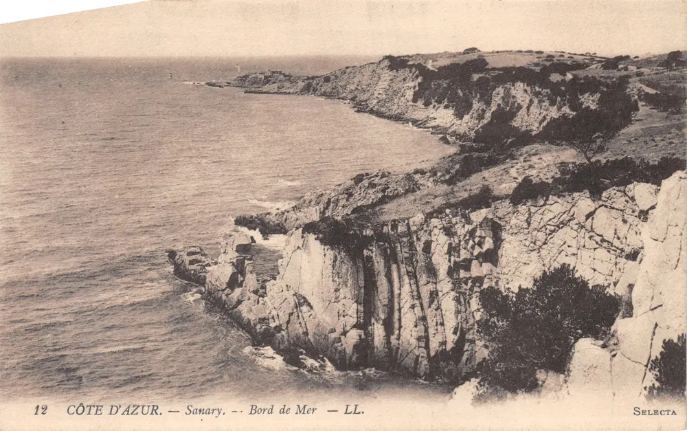 Côte d'Azur — Sanary — Bord de Mer — éditeur Selecta - Recto