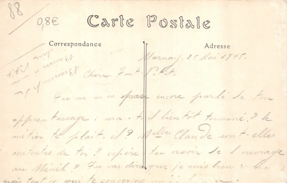 Remiremont — Le Calvaire — ND. Phot. — N° 28 - 뒷면