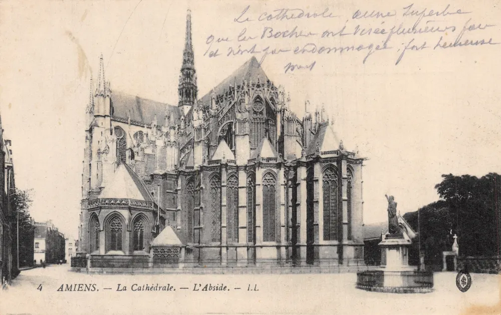 Amiens — La Cathédrale — L'Abside — I.L - Recto
