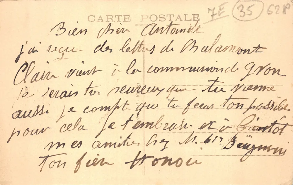 Rennes — Rathaus — Verlag L. Boucher, Nr. 4419 - Rückseite
