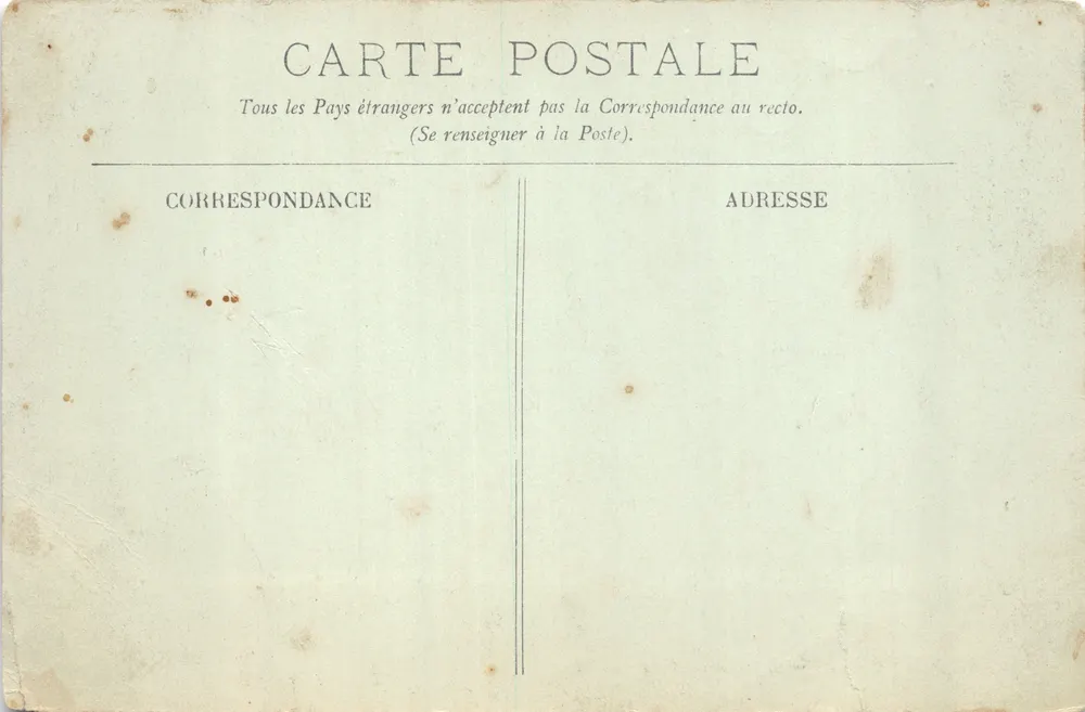 Saint-Étienne — L'Hôtel-de-Ville — éditeur LL, n°8 - Verso