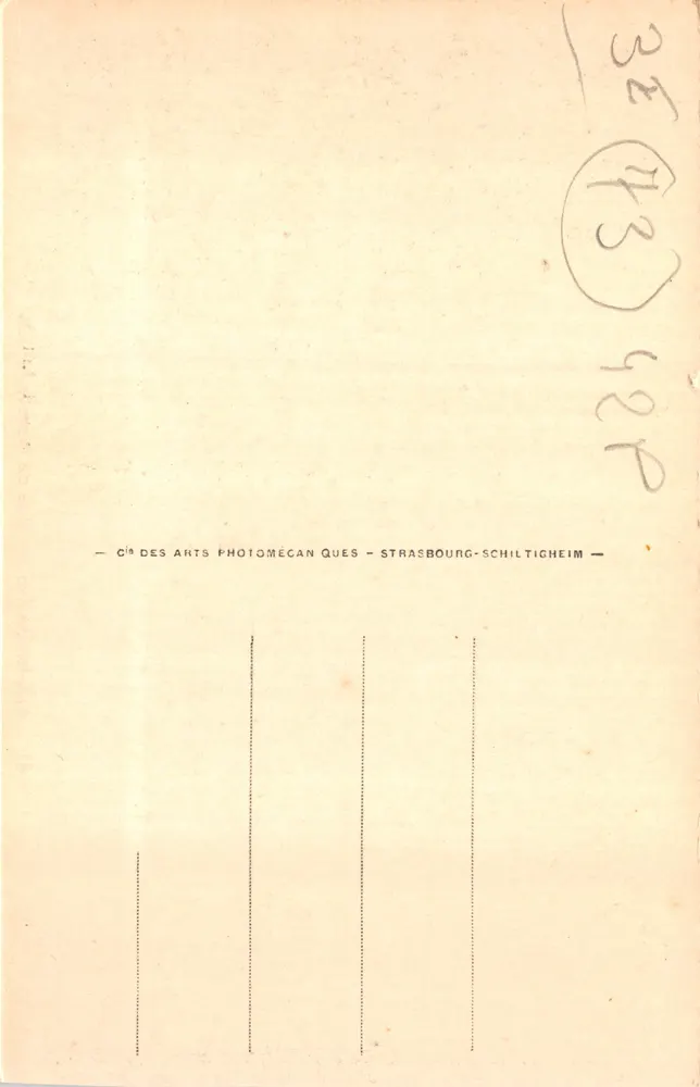 AIX-les-BAINS — Der Große Kreis — Der Eingang — Verleger L.L - Rückseite