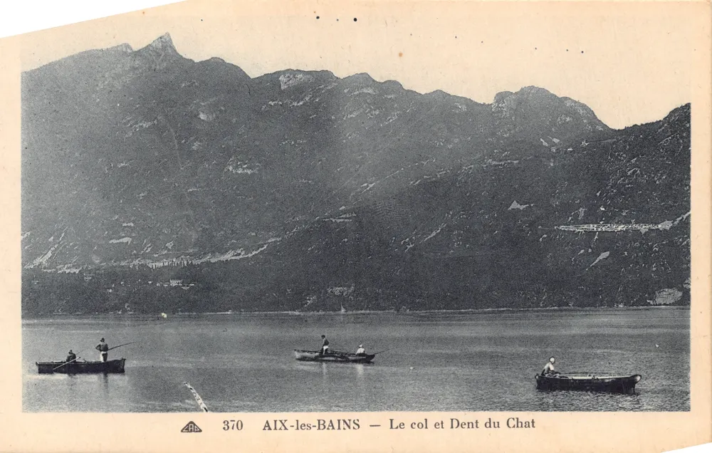 AIX-les-BAINS — Der Col und Dent du Chat — Verlag AIX-les-BAINS n°370 - Vorderseite