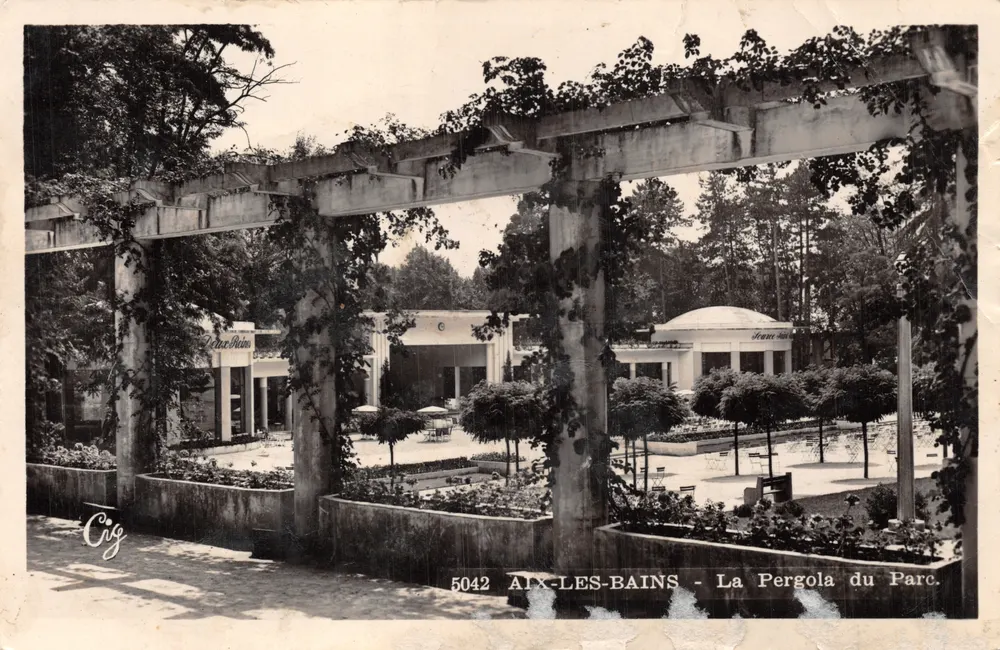 Aix-les-Bains — Die Pergola im Park — Verleger Cig — Nr. 5042 - Vorderseite