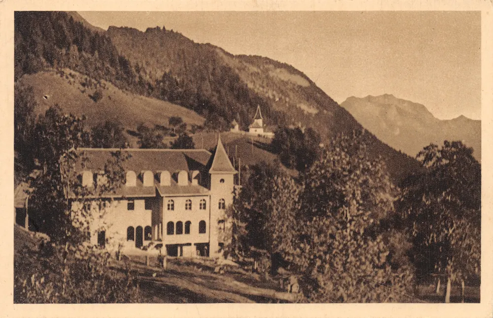 Col de Tamié (Savoie) — Das Ausflugslokal — Verlag Raffin - Vorderseite