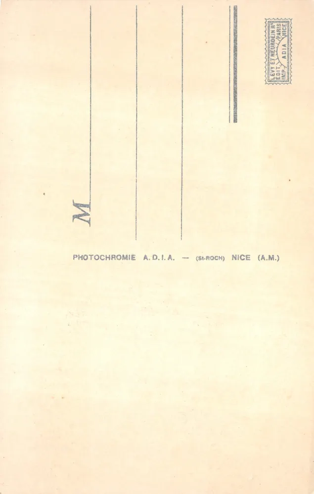 Cap-d'Antibes — Einrichtung von Garoupe — Seine Strände in einzigartigem Ambiente — Verlag Adia - Rückseite