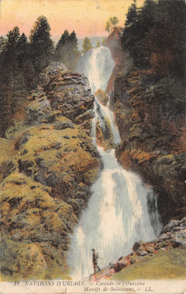 Cerca de Uriage — Cachoeira da Ourière — LL - Frente