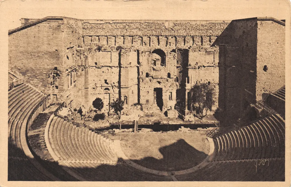 Orange — Teatro Romano — Éditions d'Art YVON - Frente