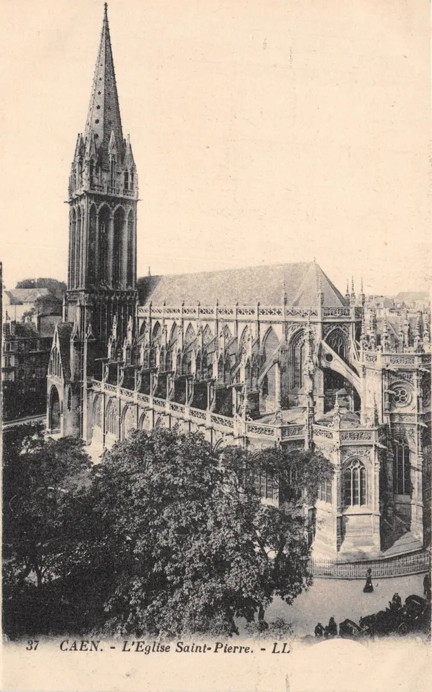 Caen — L'Église Saint-Pierre — LL, n°37 - आगे