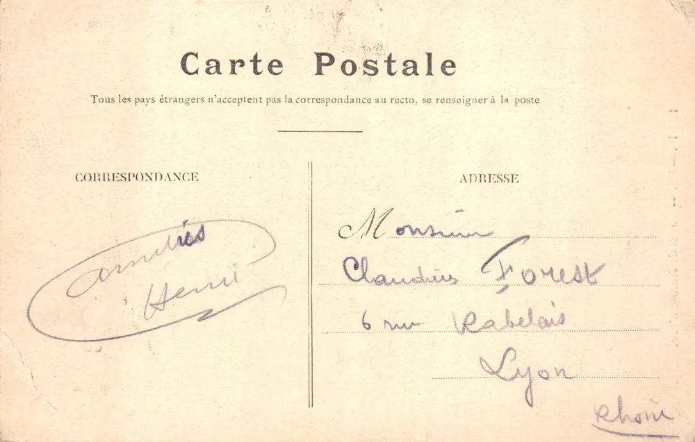 PARIS — Estátua de Jeanne d'Arc — Editor: PARIS — 133 - Verso