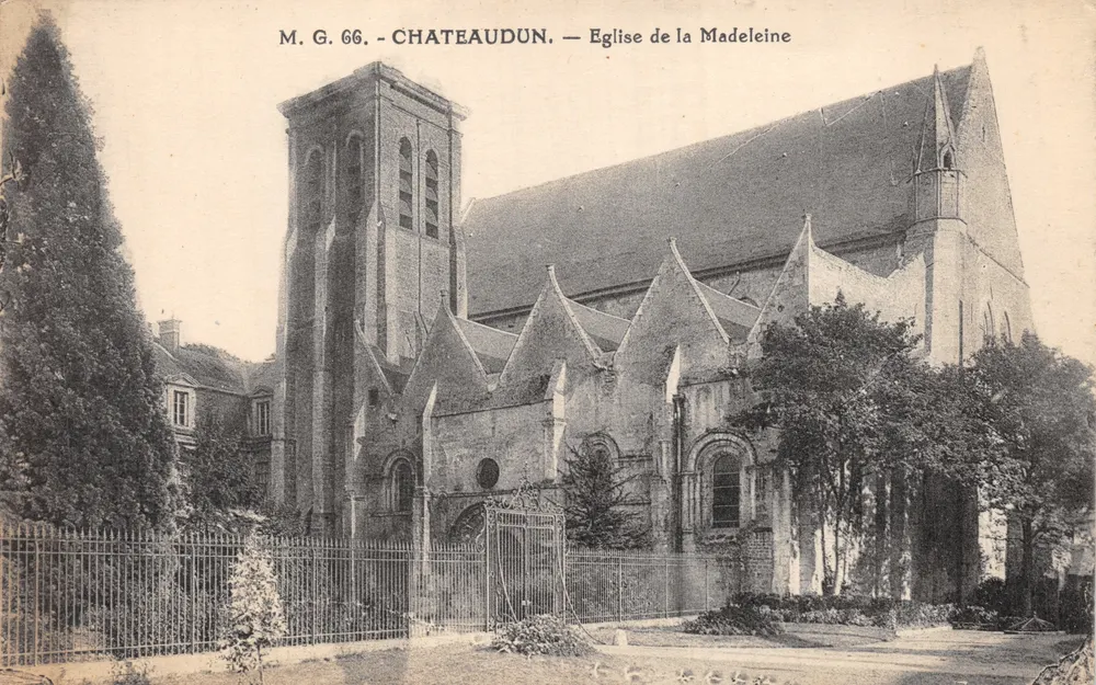 Châteaudun — Église de la Madeleine — M.G. 66 - Recto
