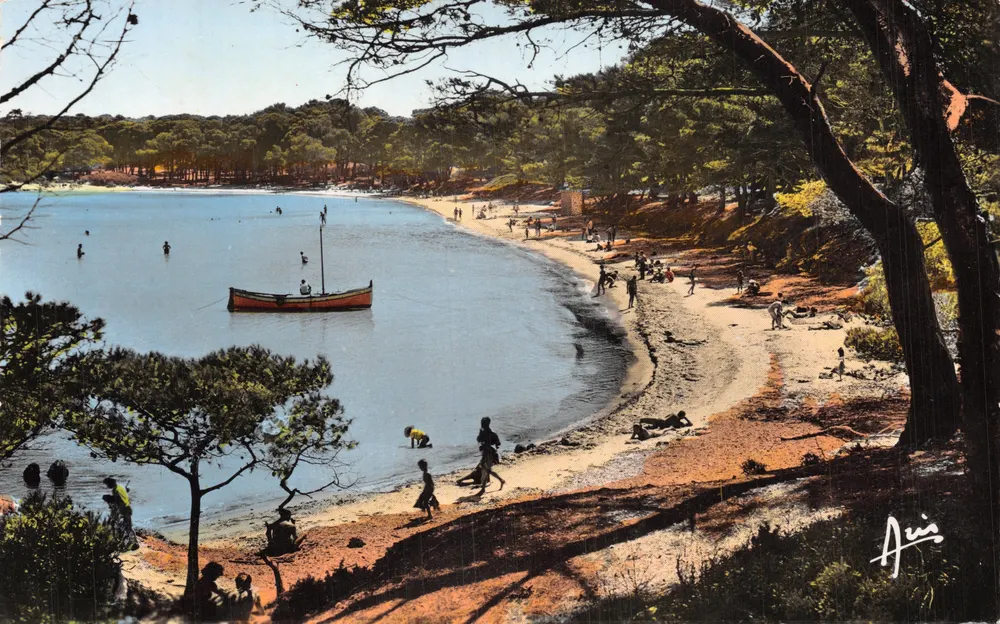 Plage d'Argent — Porquerolles — Éditions ARIS - 앞면