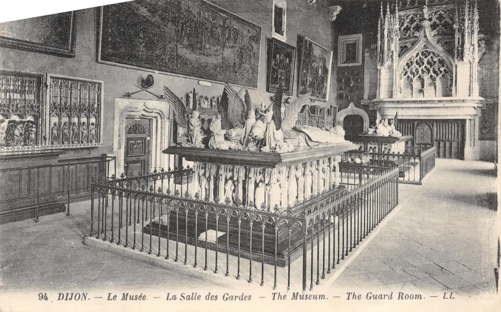 Dijon — O Museu — A Sala des Gardes — editor LL - Frente