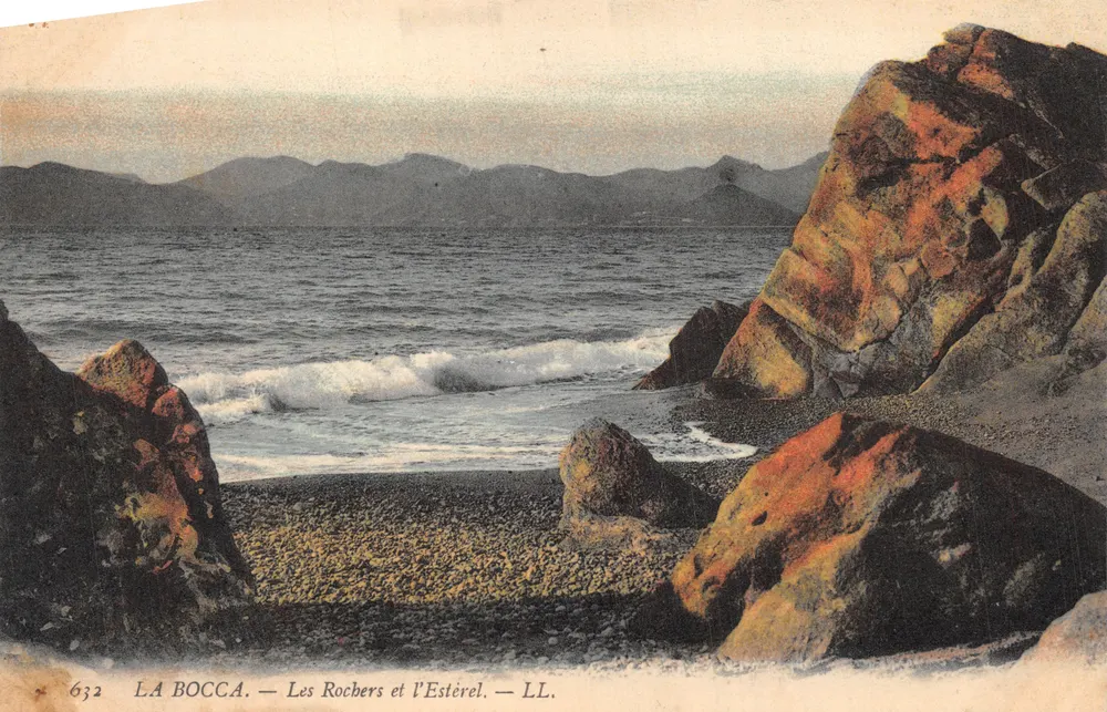 La Bocca — Os Rocbers e o Estérel — LL. n° 632 - Frente
