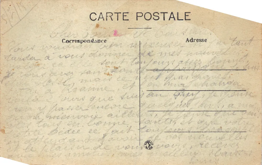 Puy-en-Velay — Ansicht vom Weg nach Saugues — Verlag M.A.V - Rückseite