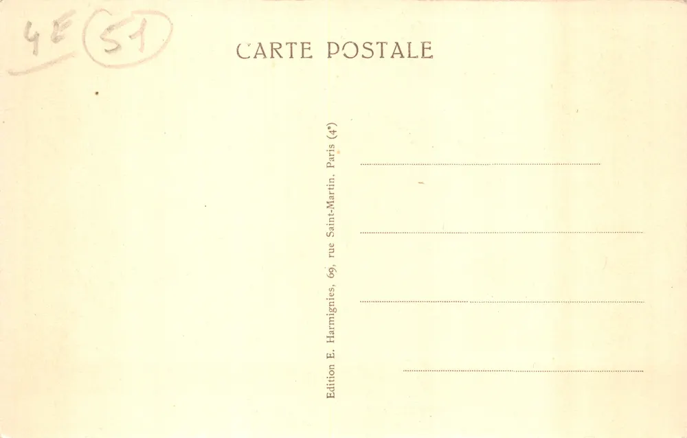 Epernay (Marne) — L'Hôtel de Ville — éditeur Harmignies - Verso