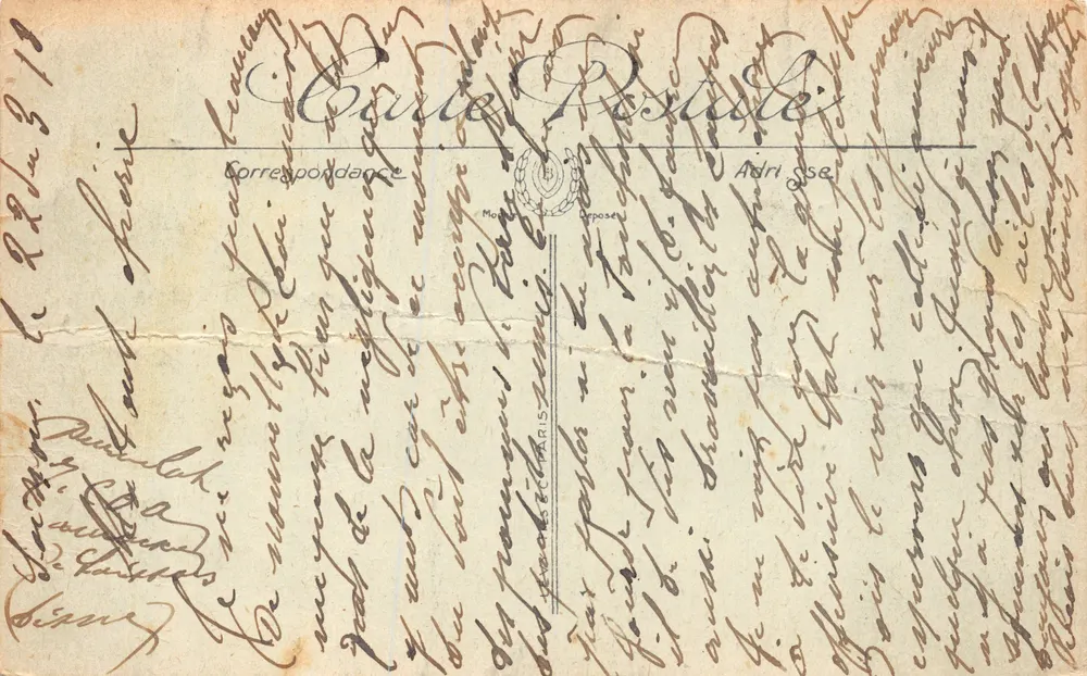 Besançon — La Rivolte — éditeur LL. n°44 - Verso