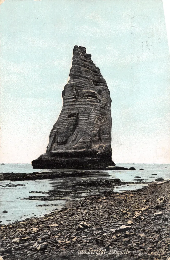 L'Éretat — Der Arquille-Felsen, Verlag L.V. & Cie, Paris, Nr. LV209 - Vorderseite