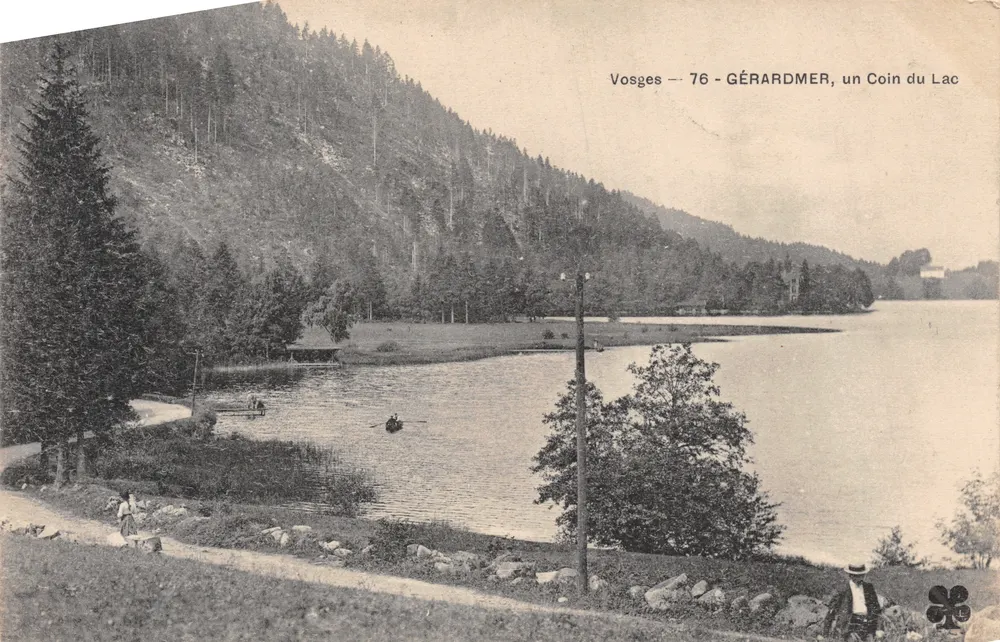 Gérardmer — un Coin du Lac — éditeur non visible, n°76 - Recto