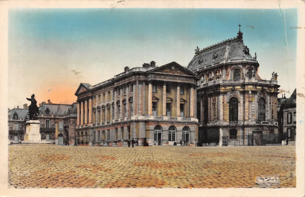 Schloss Versailles — Kapelle und Flügel Louis XV — Kunstausgabe 'LYS' n°270 - Vorderseite