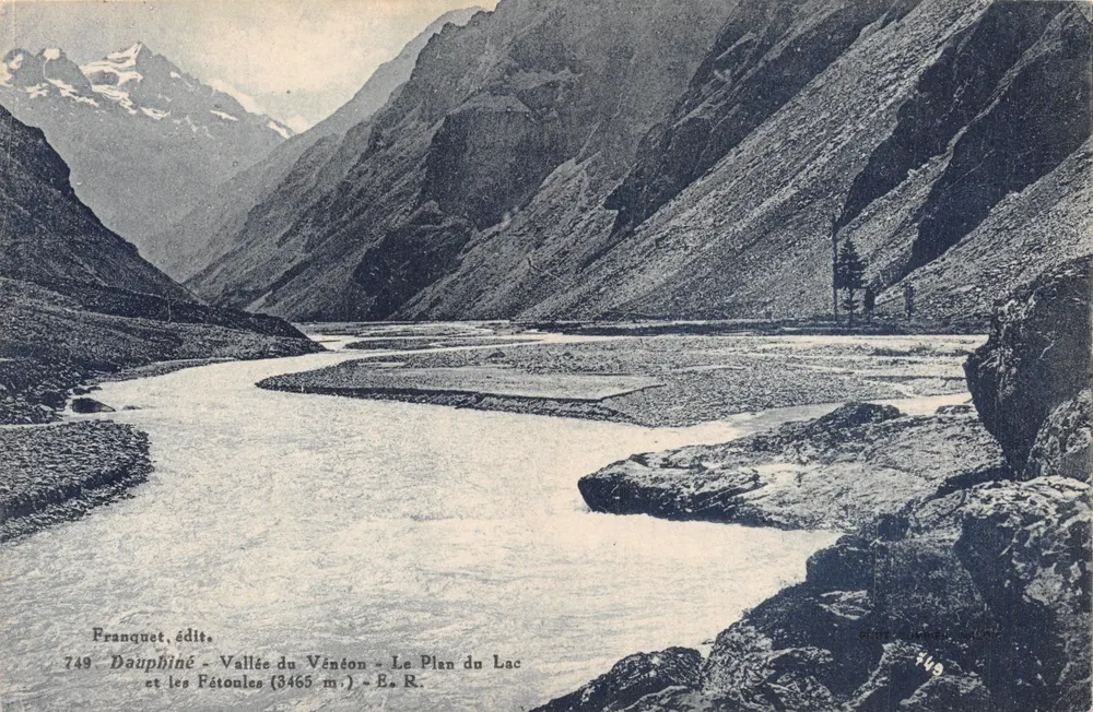 Vallée du Vénéon — Le Plan du Lac (3465 m.) — Franquet, édit - Recto