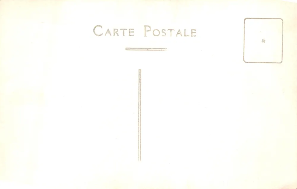 Façade ornée de statues — édifice baroque — éditeur Carte Postale - 背面