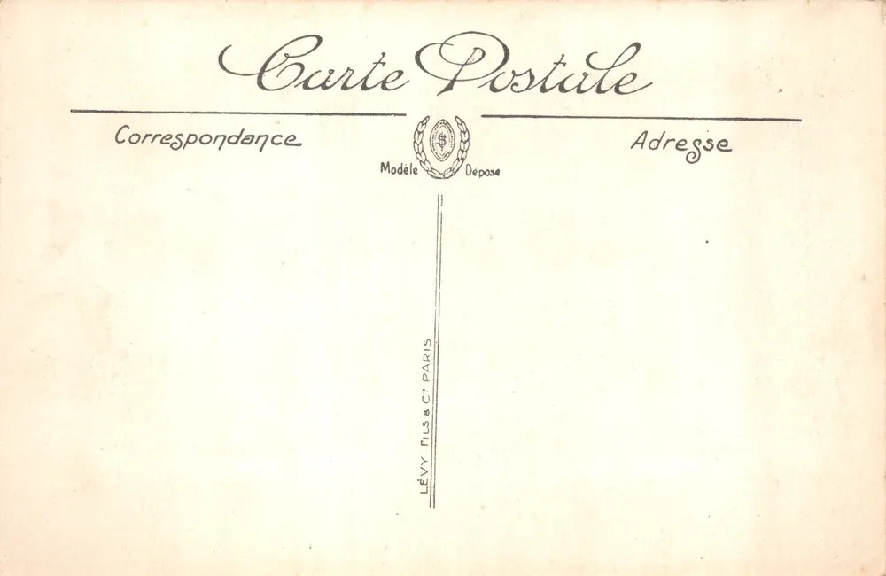 Lourdes — La Basilique — LL. — Éditeur LL. — N° 33 - 뒷면