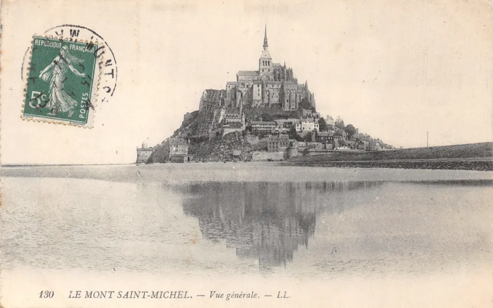 Mont Saint-Michel — Allgemeiner Blick — L.L. — Nr. 130 - Vorderseite