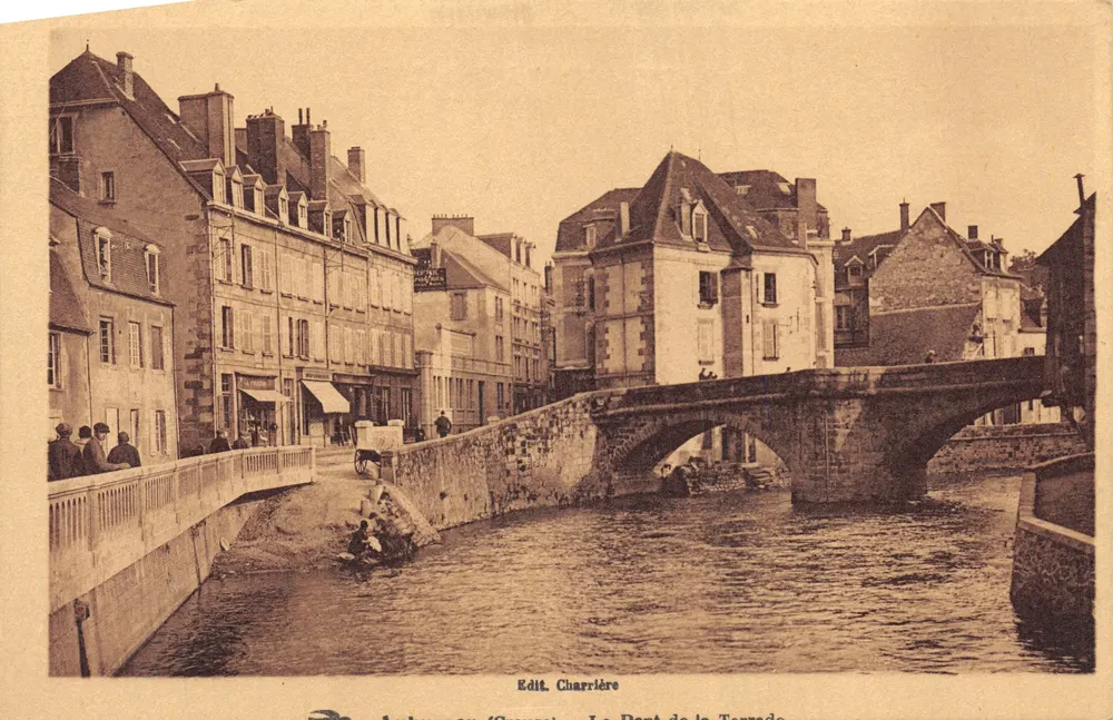 Le Mans (Sarthe) — Le Pont de la Terrade — Edit. Charrière - Recto