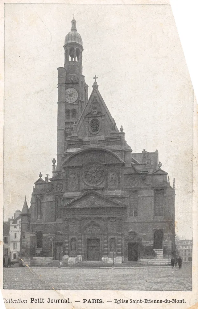 Paris — Kirche Saint-Etienne-du-Mont — Collection Petit Journal - Vorderseite