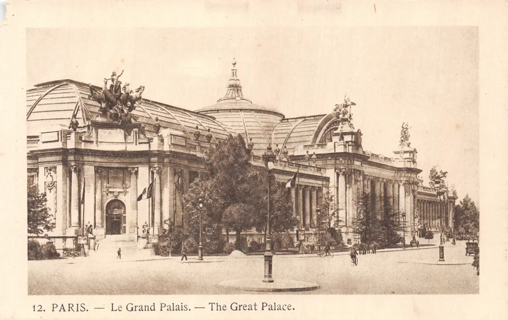 PARIS — Der Große Palast — Der Große Palast. — Verlag: CARTE POSTALE (verso) - Vorderseite