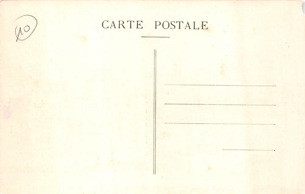 PARIS — Der Große Palast — Der Große Palast. — Verlag: CARTE POSTALE (verso) - Rückseite