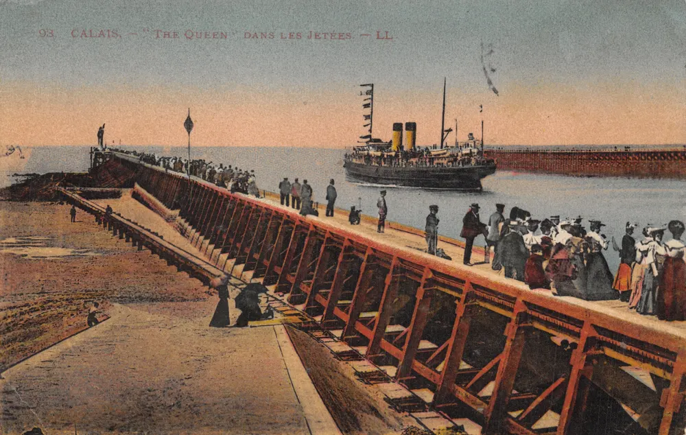 Calais — 'The Queen' ai moli — LL - Recto