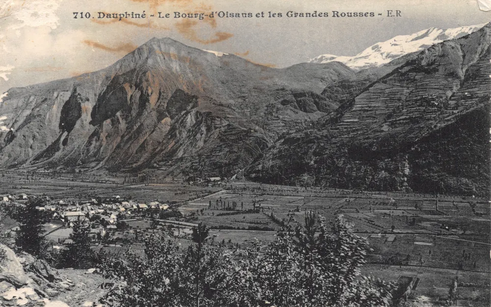 Dauphiné - Le Bourg-d'Oisans und die Grandes Rousses - E.R. n°710 - Vorderseite