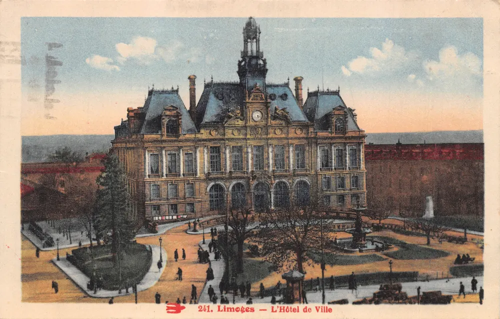 Limeuges — Das Rathaus — Verleger unbekannt, Nr. 241 - Vorderseite