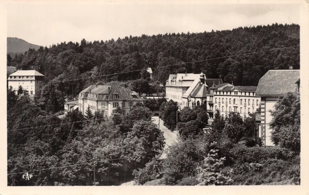Trois-Épis — Panoramablick auf Gebäude und Wald — Verlag C.A.P - Vorderseite