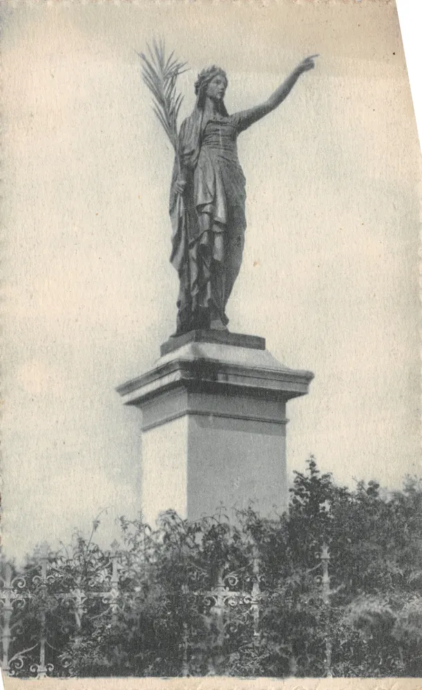 Statue der Heiligen Philomene — ARS (Ain) — Villand-Vernu, phot - Vorderseite