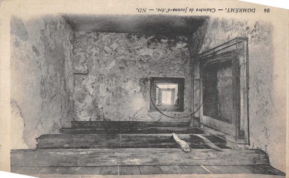 Zimmer von Jeanne d'Arc — Domrémy — Verlag DOMRÉMY, Nr. 24 - Vorderseite