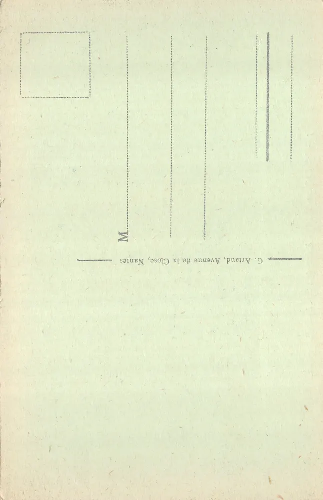 Piriac-sur-Mer — Pointe de Castelli und der Sémaphore — Verleger nicht sichtbar, Nr. 5 - Rückseite