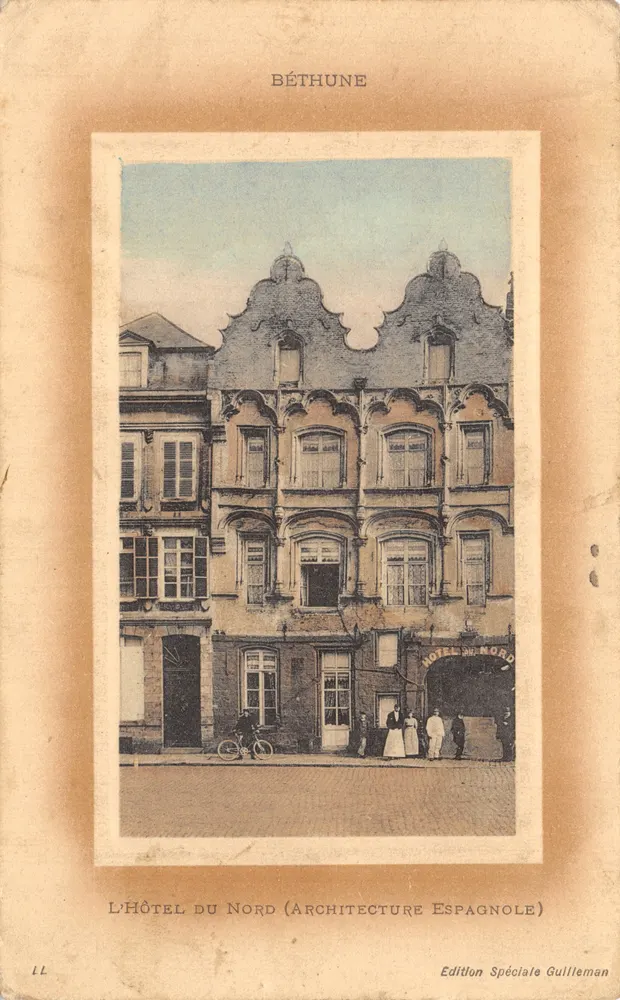 Béthune — Das Hotel du Nord (spanische Architektur) — Sonderausgabe Guilleman - Vorderseite